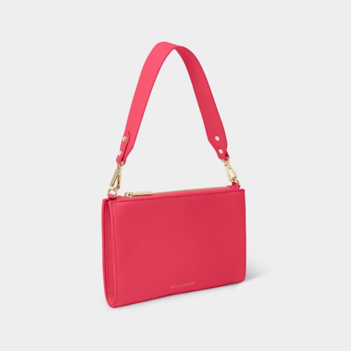 Katie Loxton Reya Small Shoulder Bag - Fuchsia